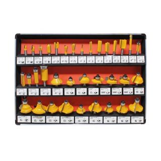 Kit de brocas para router con estuche 35 Pz 113004 High Power