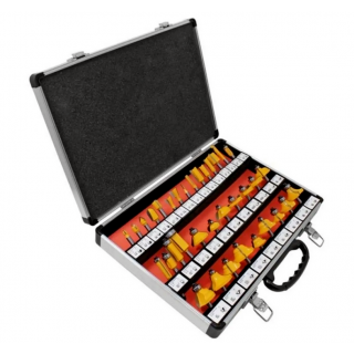 Kit de brocas para router con estuche 35 Pz 113004 High Power