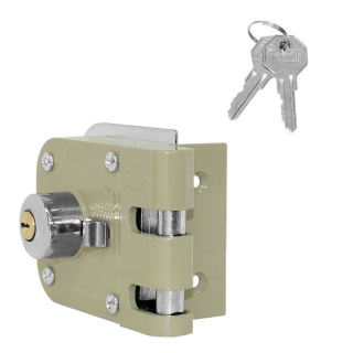 Cerradura de sobreponer para puertas corredizas Der 625-DC (84) Phillips