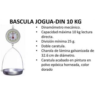 Bascula Jogua-din 10 kg Nuevo León
