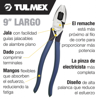 Pinza 215-9 K-Tulmex