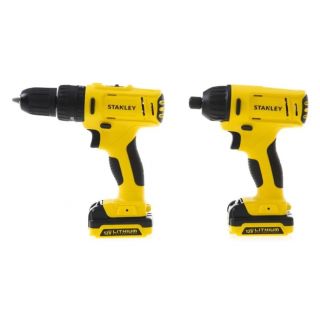 Combo taladro percutor SCH121S2 - Atornillador de impacto SCI12S12K 12V Stanley