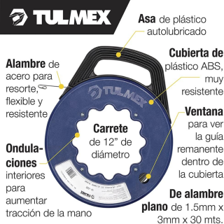 Guía de Nylon 30M 14-N30 K-Tulmex