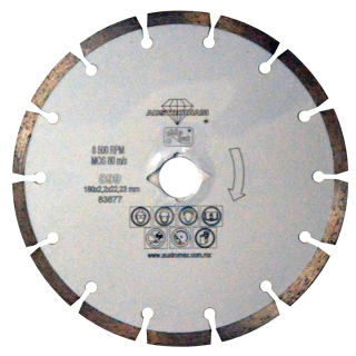 Disco de diamante segmentado Chip-cut 899 Austromex