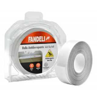 Lija rollo antiderrapante transparente 1X6m 72271 Fandeli