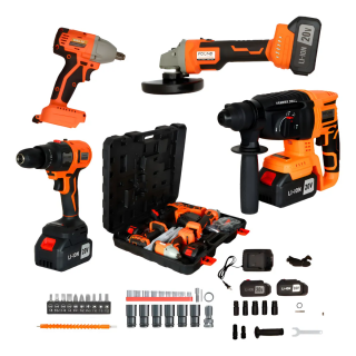 Combo Inalámbricos 20V HR4EN1-10 Found Tools