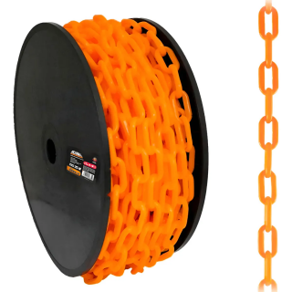 Cadena de Plástico Naranja 1/4" 25M 17678 Adir