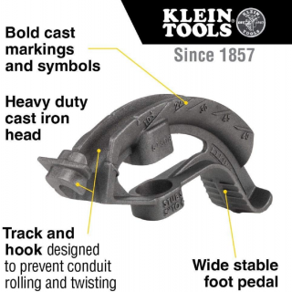 Doblador de tubo 1/2 Pulg 51608 Klein Tools