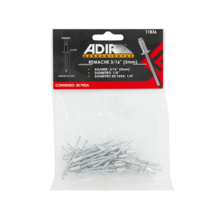 Remache 1/8x3/16 50 Pz 11836 Adir