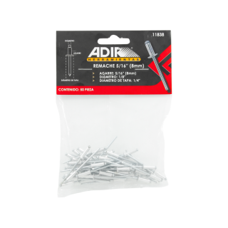 Remache 1/8X5/16 50p 11838 Adir