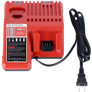 Cargador de batería M18 y M12 48-59-1812 Milwaukee