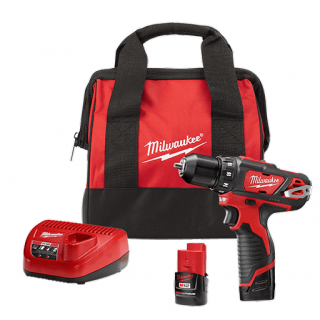 Taladro atornillador 3/8 Pulg 12V 2407-22 Milwaukee