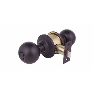Cerradura de perila p/baño ball negro 89696 Yale