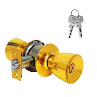 Cerradura 52PD para recámara Tulip Laton Brillante 80213 Yale