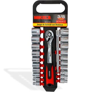 Juego de dados y accesorios 21 Pz JAC-3821 Tamer