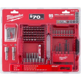 Juego de puntas 95 Pz 48-89-1561 Milwaukee