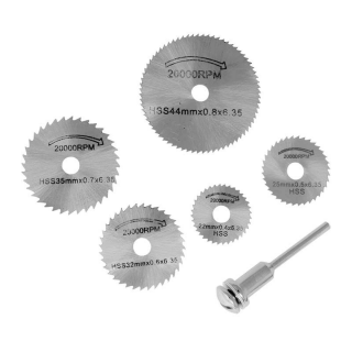 Accesorio para sierra mini taladro y esmeril 6 Pz 10663 Adir