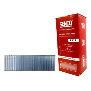 Clavillos galvanizados 5000 Pz 1-1/2" AX17 Senco