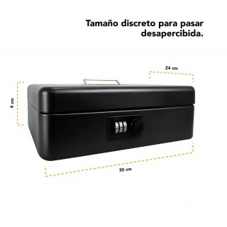 Caja Para Efectivo de Combinación 12" 12323 Adir