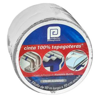 Cinta tapa goteras 10 cmX10 Mts Pennsylvania