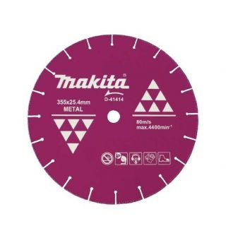 Disco de diamante para metal 14 Pulg D-41414 Makita
