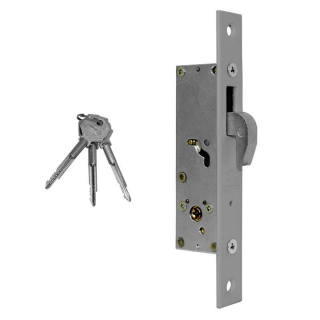 Cerradura para perfiles de aluminio natural X455 Phillips