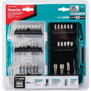 Juego De Puntas Para Atornillar de Impacto 35 Pzs E01666 Makita