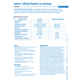 Silicon baño y cocina 125 ml tubo Pennsylvania