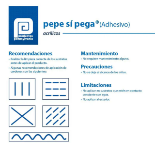 Pepe Adhesivo acrilico 86 grs Pennsylvania
