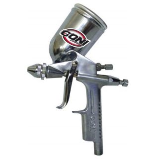 Pistola de gravedad LVLP para pintura vinílica con vaso de 600ml y boquilla de 2.0 mm 33000VI Goni