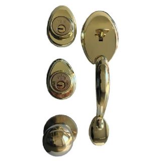 Cerradura de gatillo Llave-Llave Venecia Laton Antiguo Yale