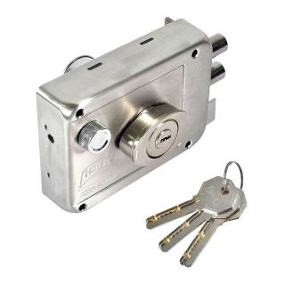 Cerradura de sobreponer tráfico pesado der HS-4200-AS (2658) Phillips