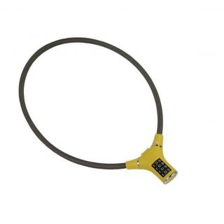 Candado para bicicleta o motocicleta amarillo 3469 Phillips