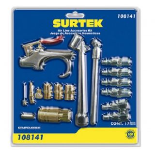 Juegos accesorios para compresora 17 Pz 108141 Surtek