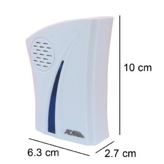 Timbre inalámbrico de 1 control AD-1098 Adir