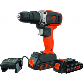 Taladro atornillador 3/8 20V BCD704C1 Black&Decker