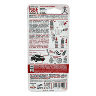 Pegamento gotero 3.5 gr Kola Loka