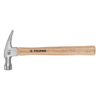 Martillo pulido 16 oz uña recta 16754 MAR-16 Truper