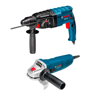 Combo Martillo Perforador GBH 2-24 + Miniesmeriladora GWS 850 06112A75G0 Bosch