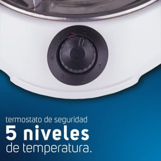 Parrilla 1 quemador con termostato Alpha Taurus