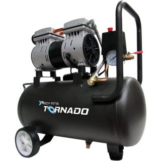 Compresor silencioso de 1 HP 24 Lts. 37007 Tornado