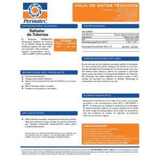 Pegamento sellador 51-H Permatex
