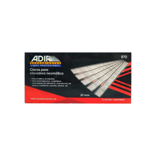 Clavo de 1 Pulg (25 mm) 5000 Pz AD-870 Adir