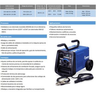 Soldadora 255 Infra