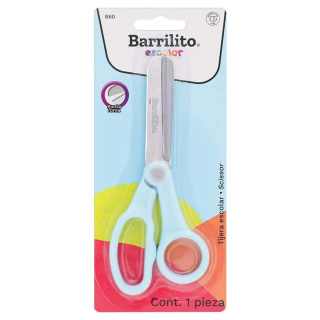 Tijera escolar punta roma B60 Barrilito