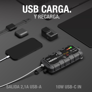 Arrancador de Batería 12V 1000A GB40 Noco
