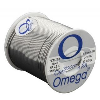 Soldadura centricore 60/40 1 mm 454G Omega