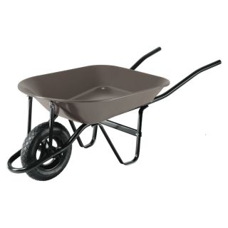 Carretilla 4.5 ft3 gris Neumática 22647 CAP-4NB Pretul