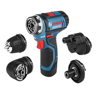 Taladro / Atornillador ¼" Y 3/8" 12V 0 - 1,300 rpm Heavy Duty GSR 12V-15 FC 19F6.0 Bosch