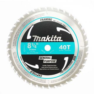 Sierra para madera 8-1/4 Pulg 40 dientes D-31728 Makita